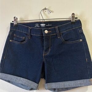 Old Navy Dark Blue Jean Shorts